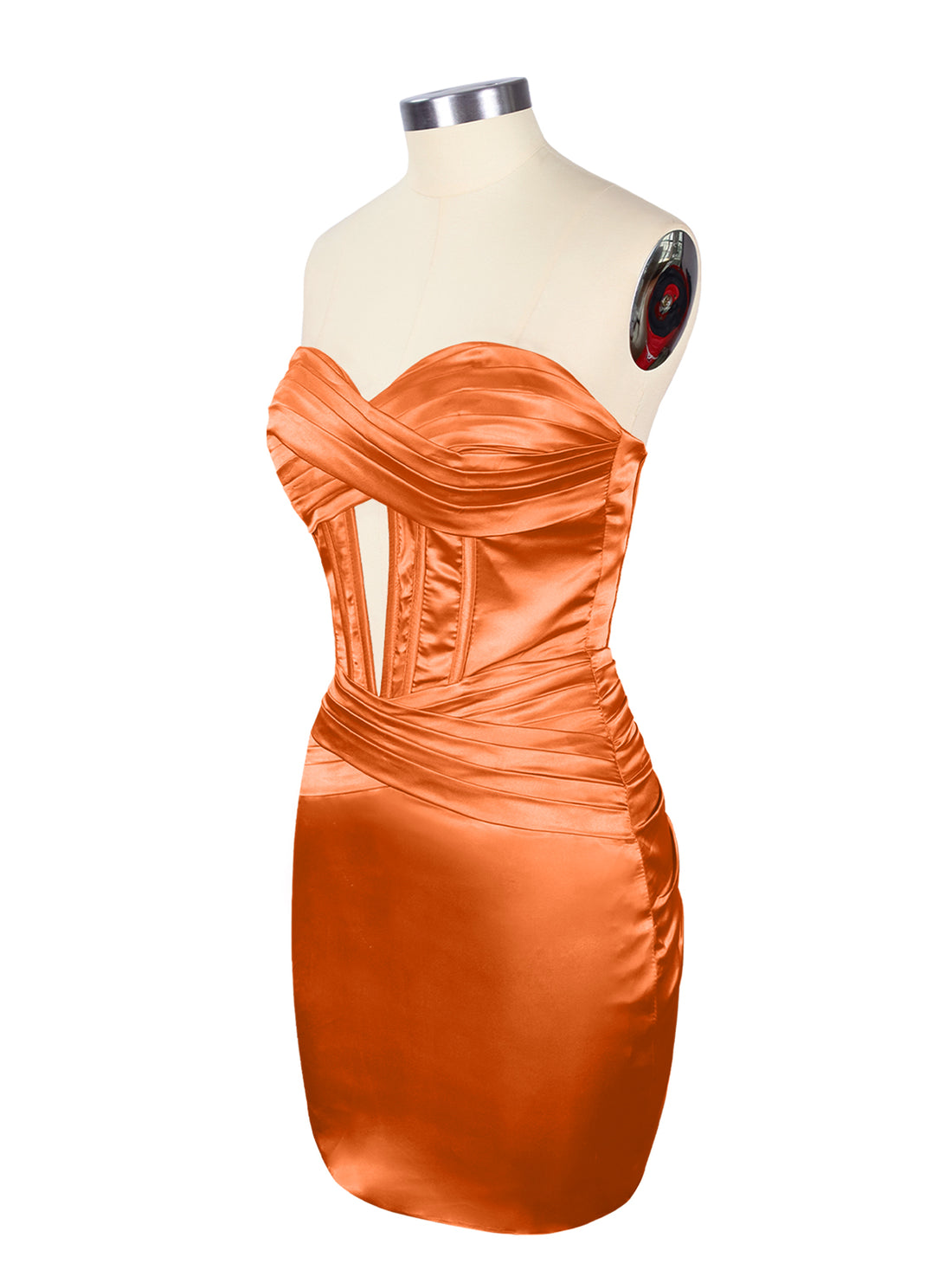 Sweetheart Corset Cutout Mini Dress 