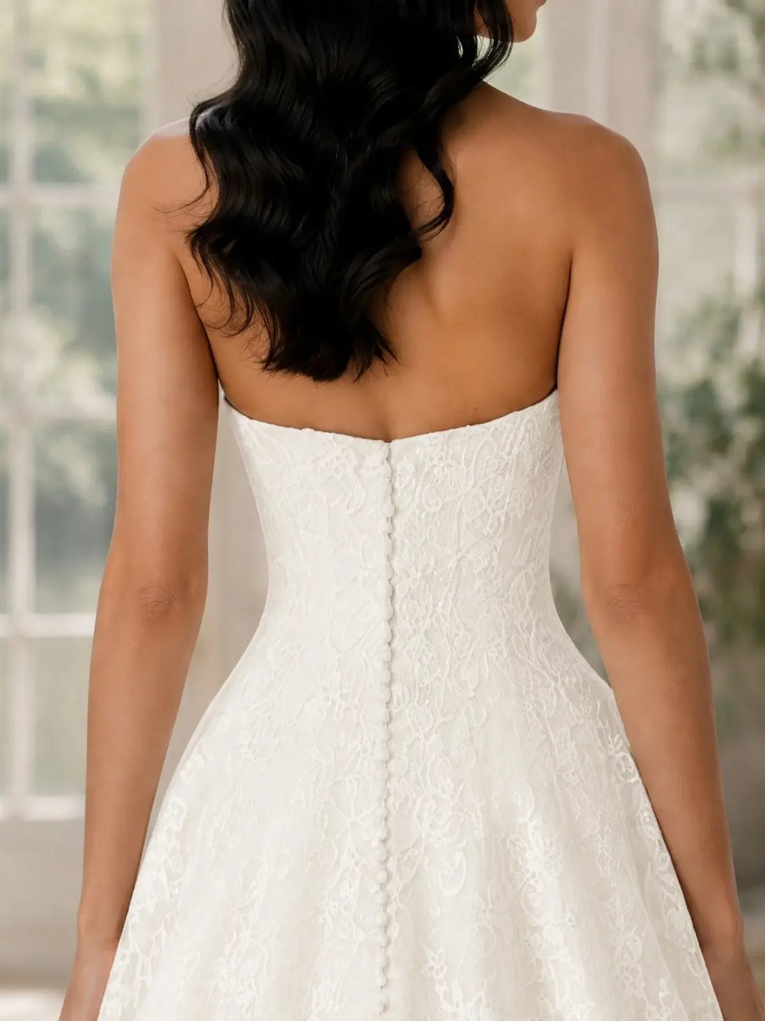 Romantic A-Line Wedding Dress