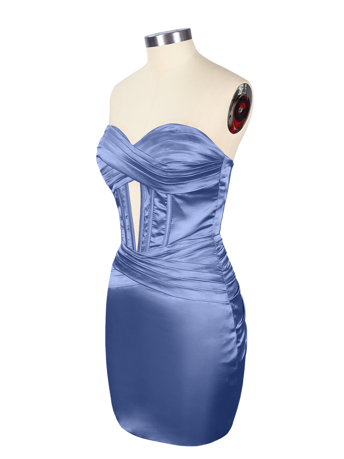 Sweetheart Corset Cutout Mini Dress 