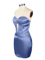 Sweetheart Corset Cutout Mini Dress 