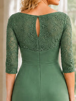 A-line Chiffon Mother of the Bride Dress