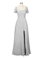 Flutter Sleeves Bridesmaid Dress 
