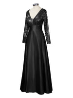 Long Sleeveless Sequin Prom Dress 