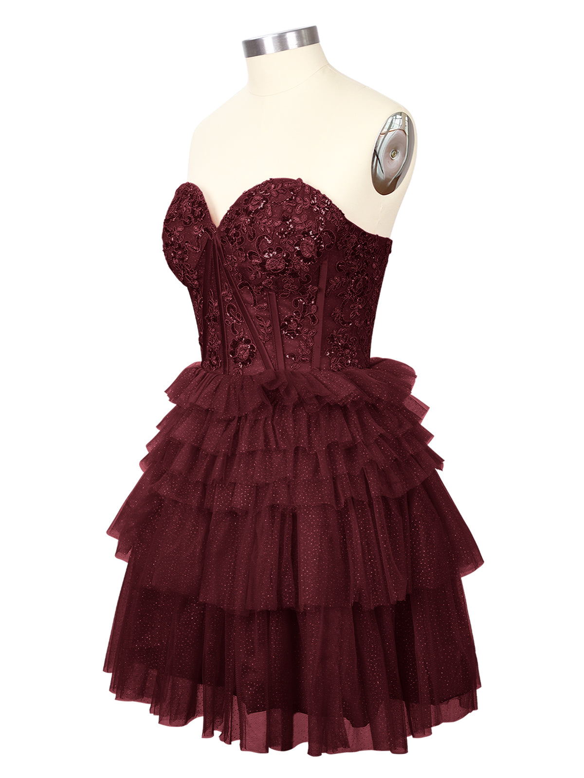 Sparkle Sweetheart Mini Gown Dress 