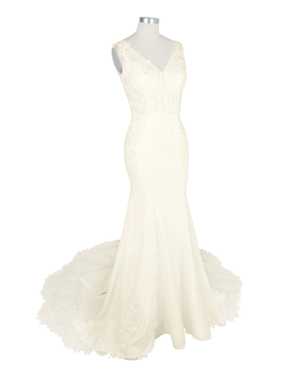 Mermaid Lace Wedding Dress 