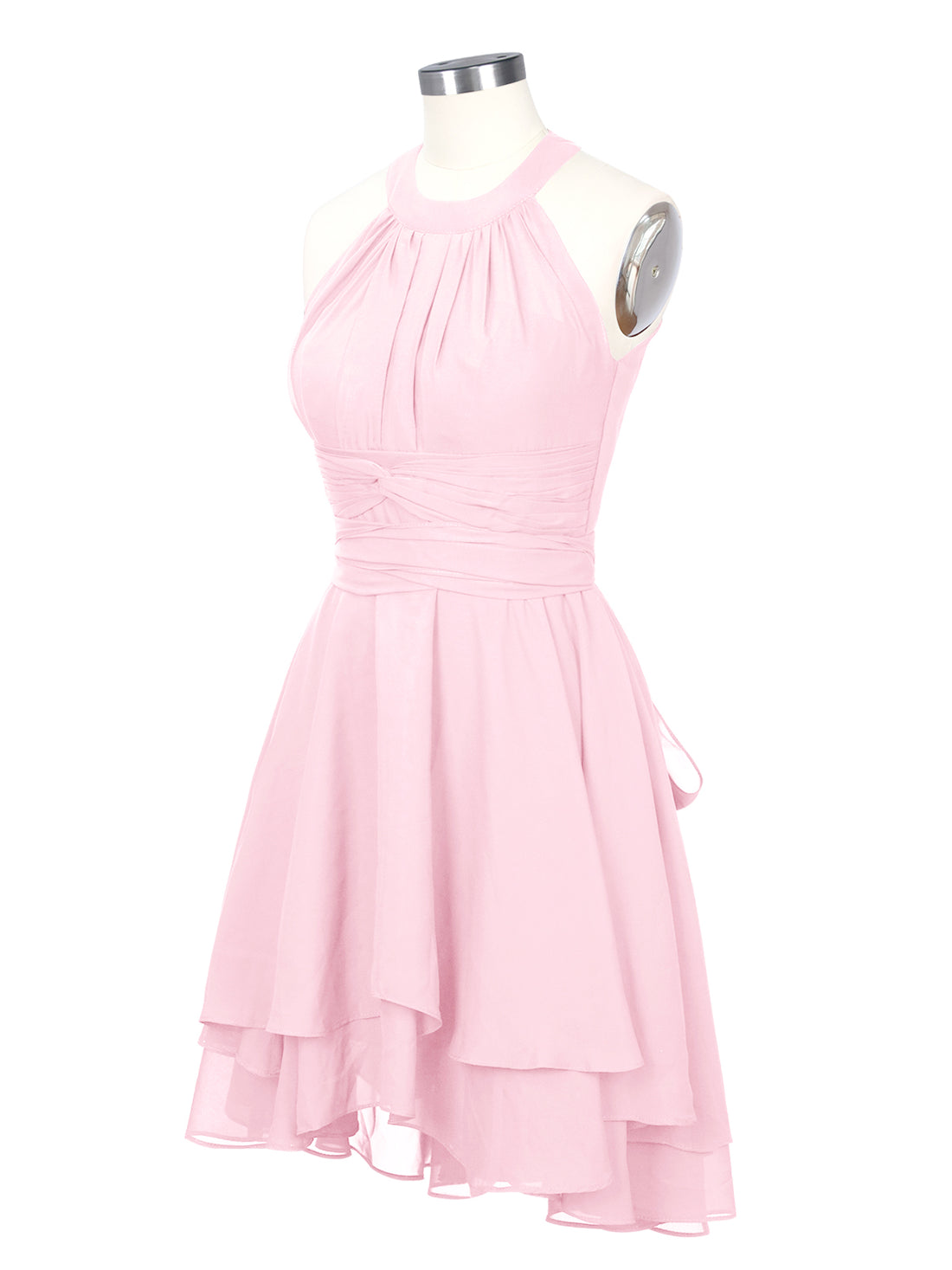 Halter Bridesmaid Dress 