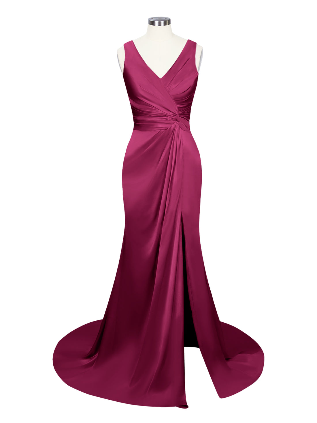 Slit Sheath Prom Dress 