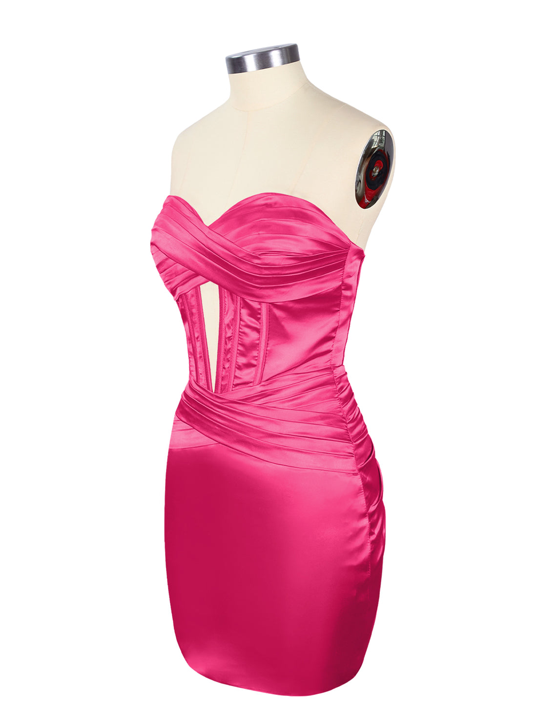 Sweetheart Corset Cutout Mini Dress 