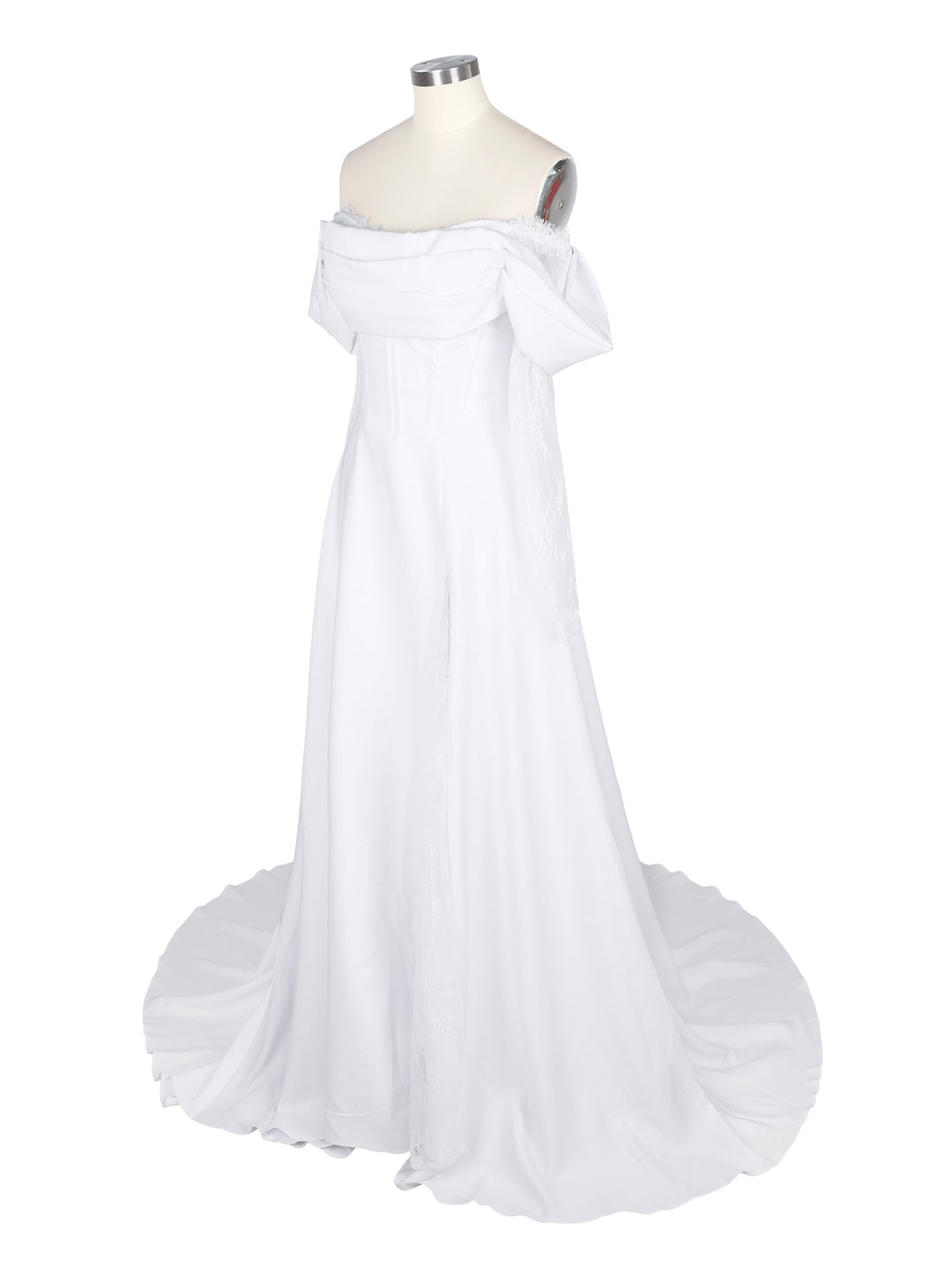 Lace Long Sleeves Wedding Dress 