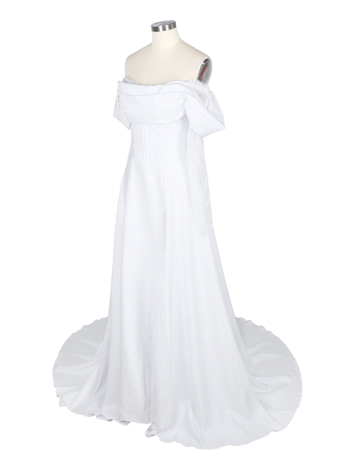 Lace Long Sleeves Wedding Dress 