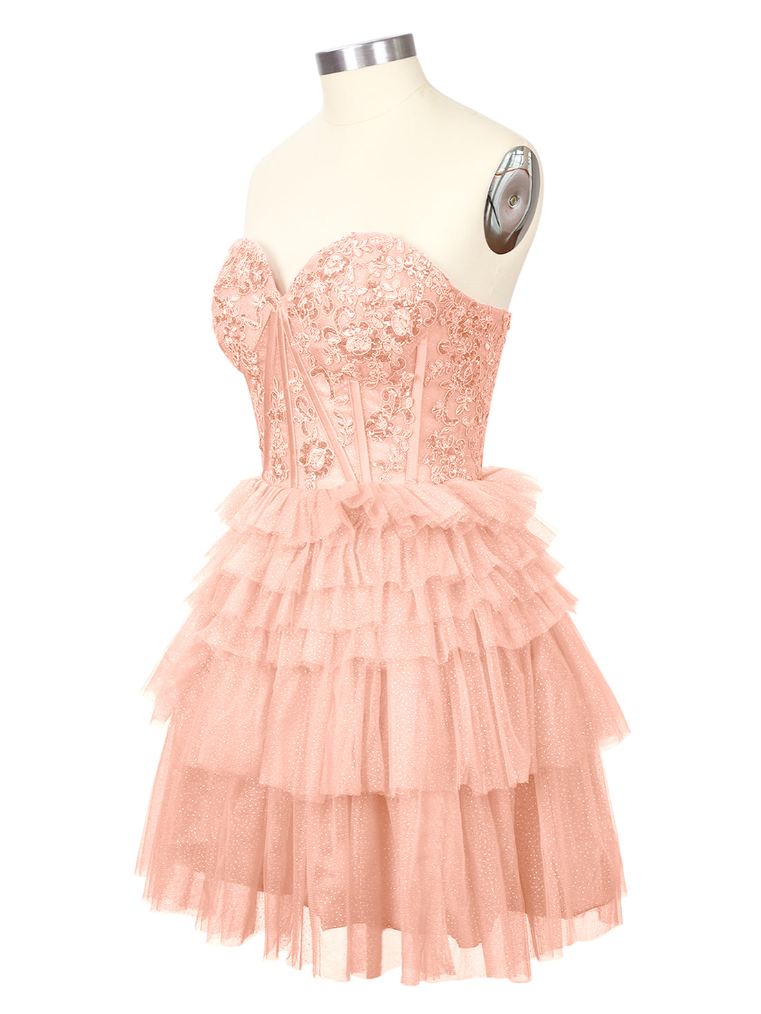 Sparkle Sweetheart Mini Gown Dress 