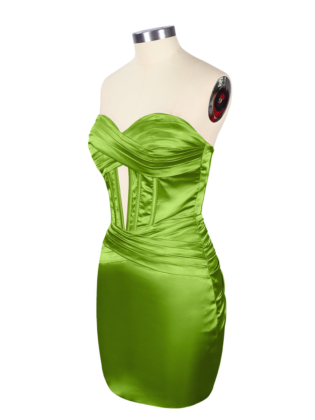 Sweetheart Corset Cutout Mini Dress 