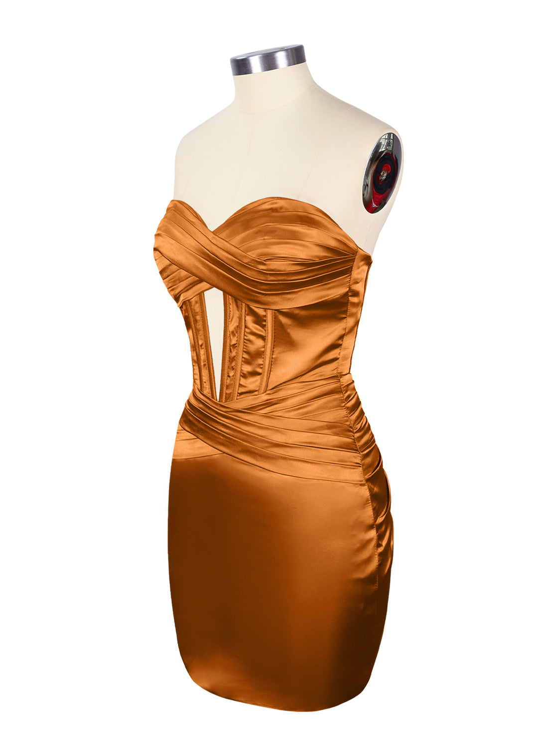 Sweetheart Corset Cutout Mini Dress 
