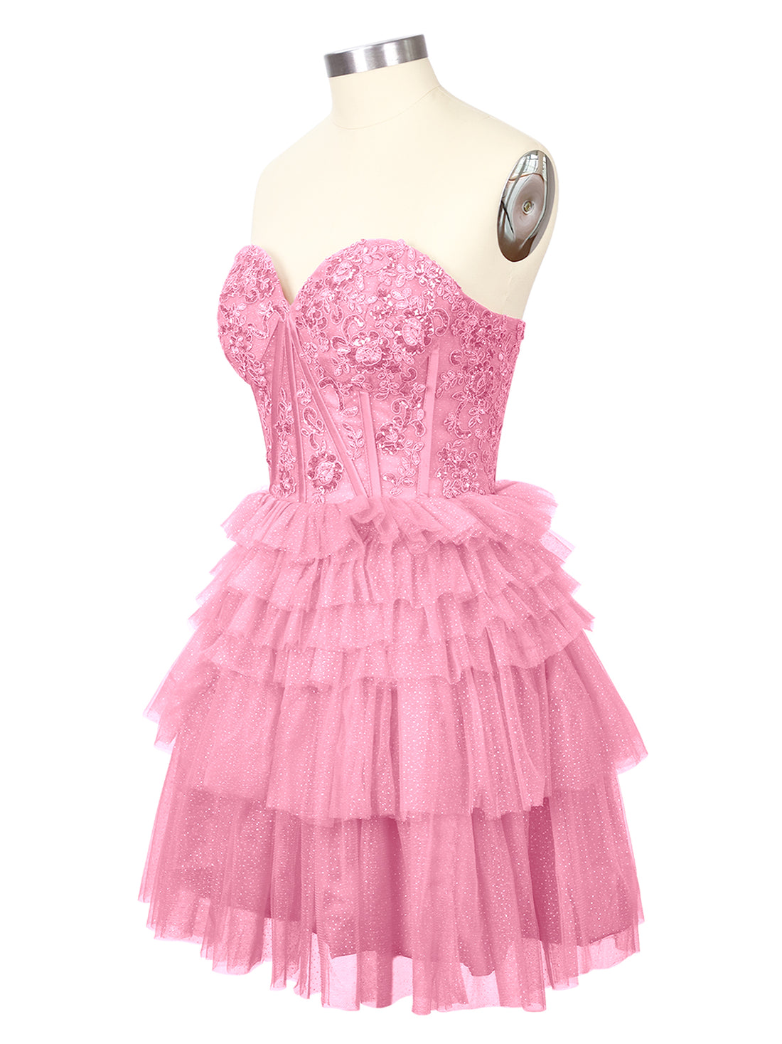 Sparkle Sweetheart Mini Gown Dress 