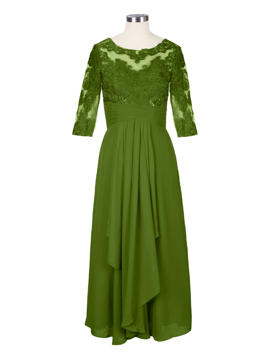 Three Quarter Sleeve Mother Dress 