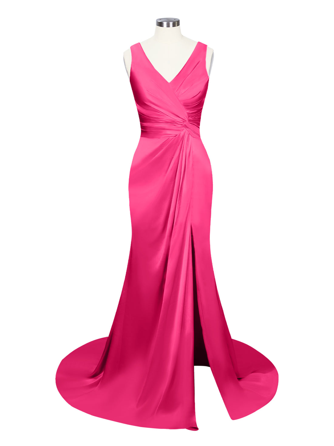 Slit Sheath Prom Dress 