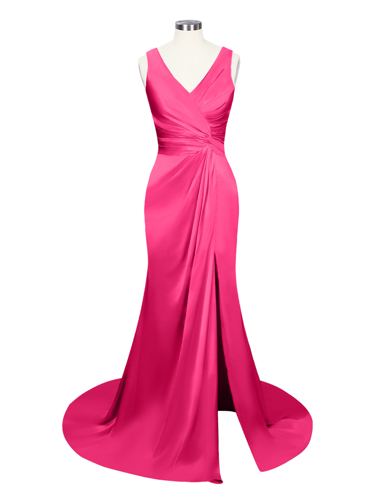 Slit Sheath Prom Dress 