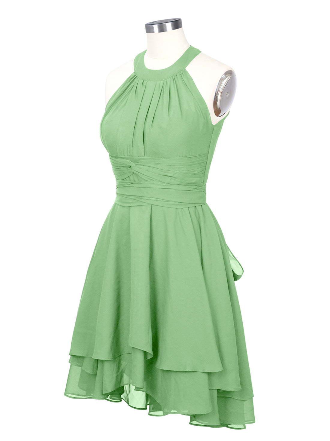 Halter Bridesmaid Dress 
