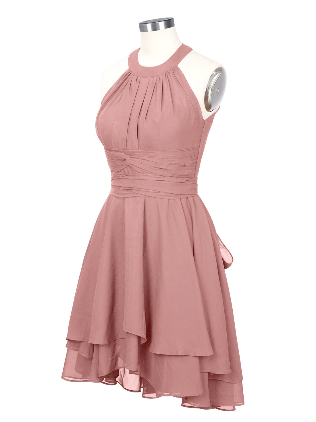 Halter Bridesmaid Dress 