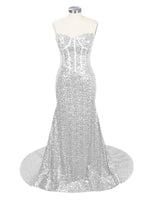 Spaghetti Sheath Prom Dress 