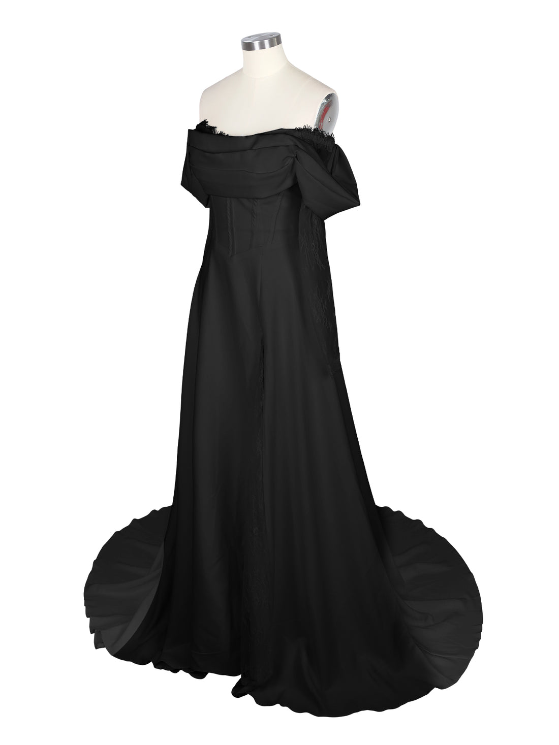 Lace Long Sleeves Wedding Dress 