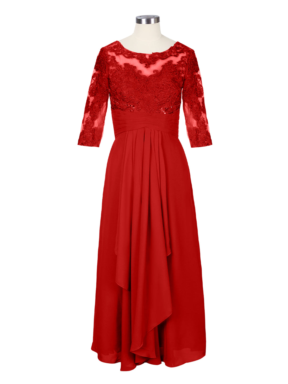 Three Quarter Sleeve Mother Dress 