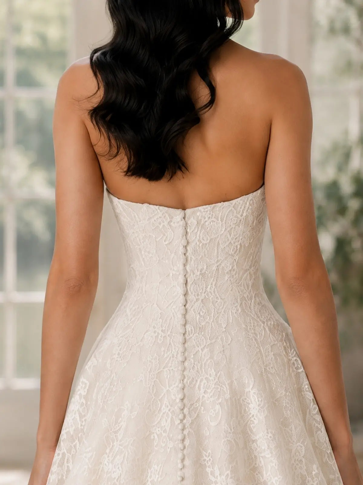 Romantic A-Line Wedding Dress