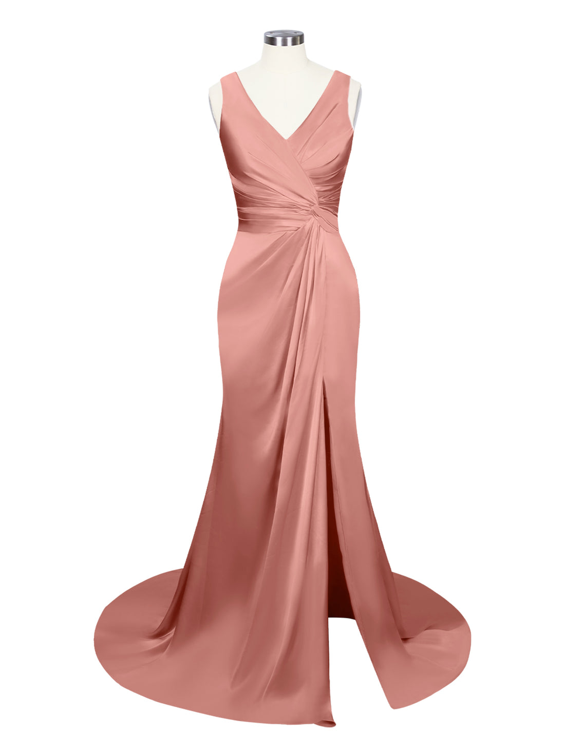 Slit Sheath Prom Dress 