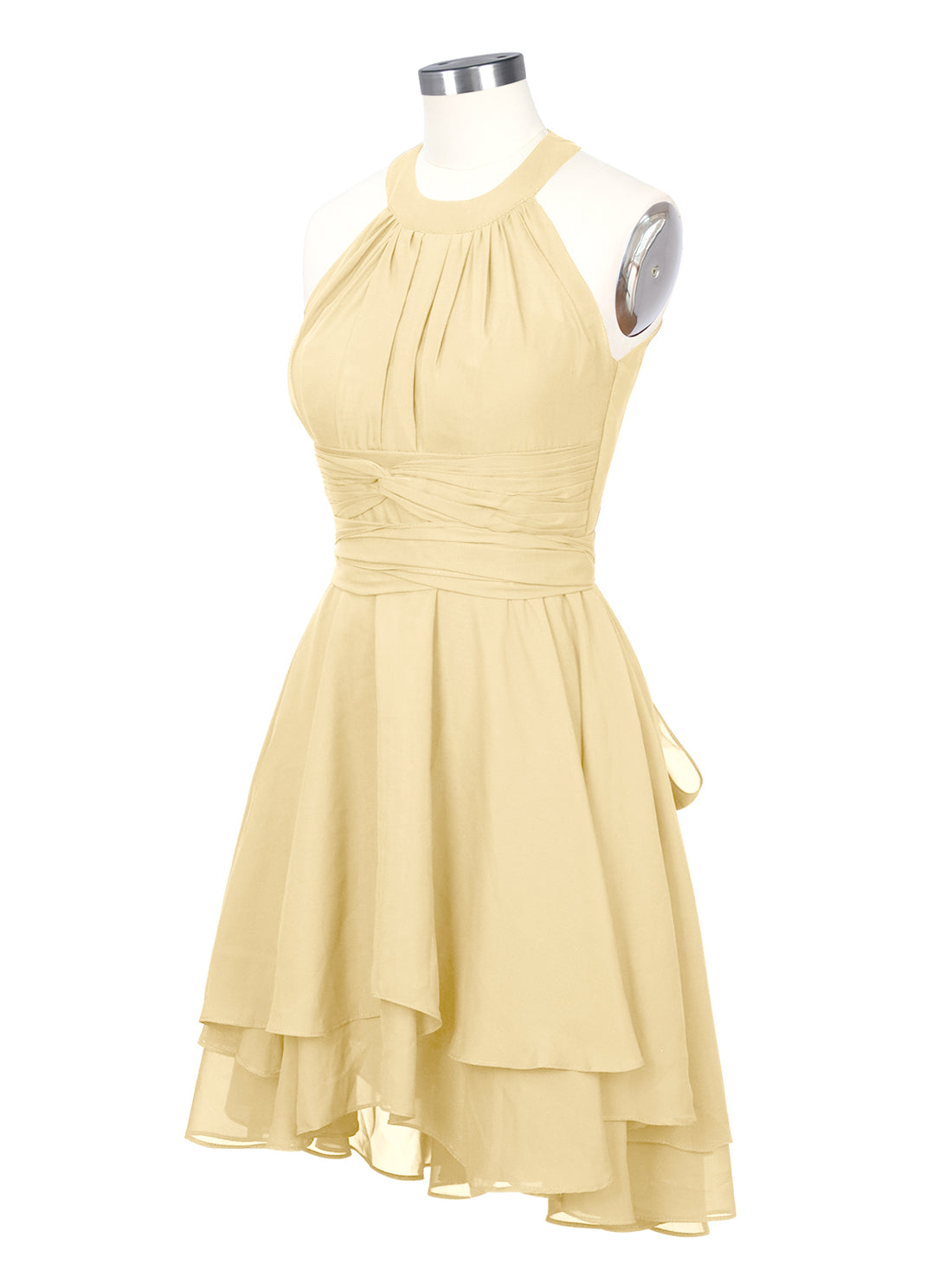 Halter Bridesmaid Dress 