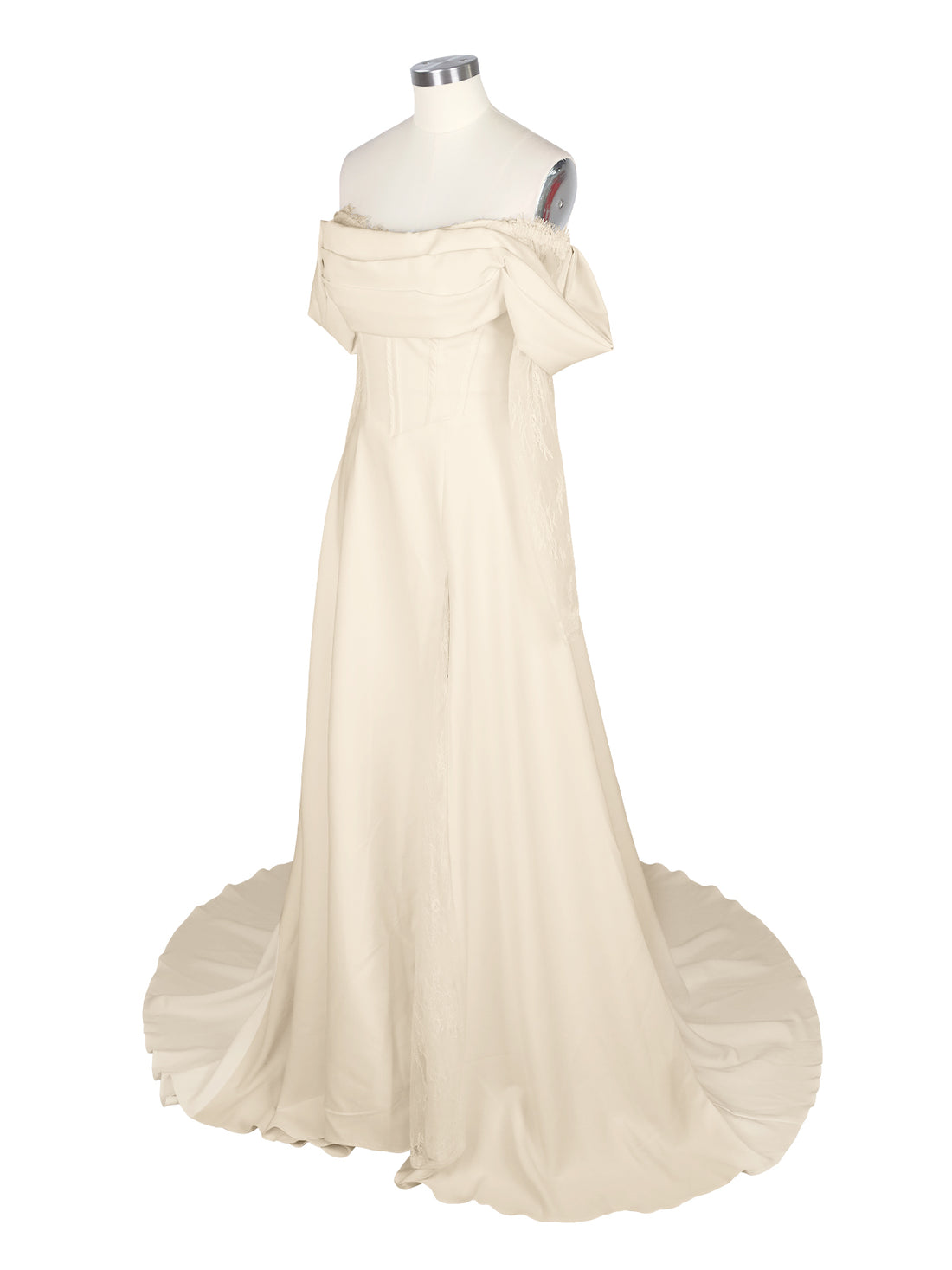 Lace Long Sleeves Wedding Dress 