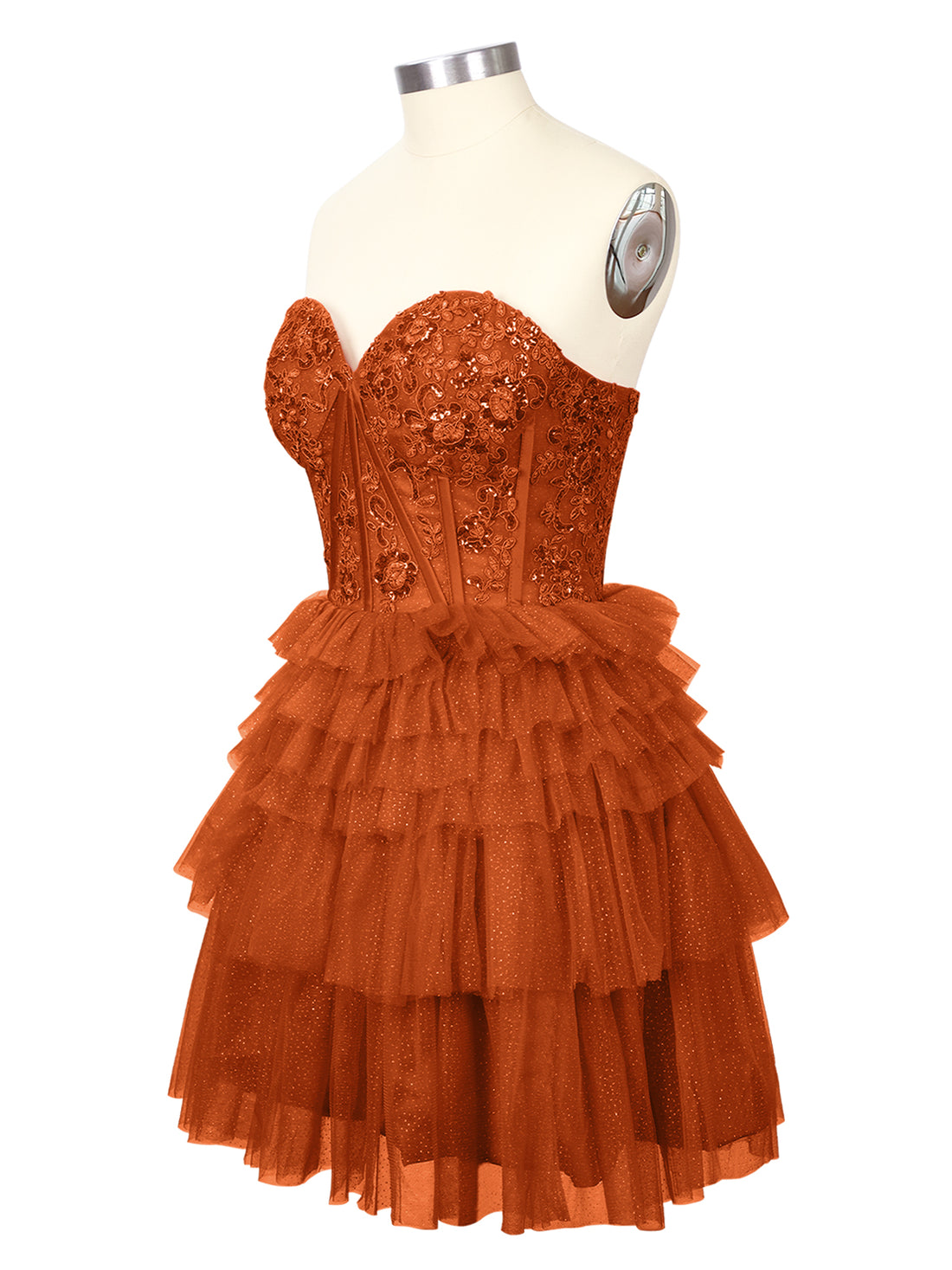 Sparkle Sweetheart Mini Gown Dress 