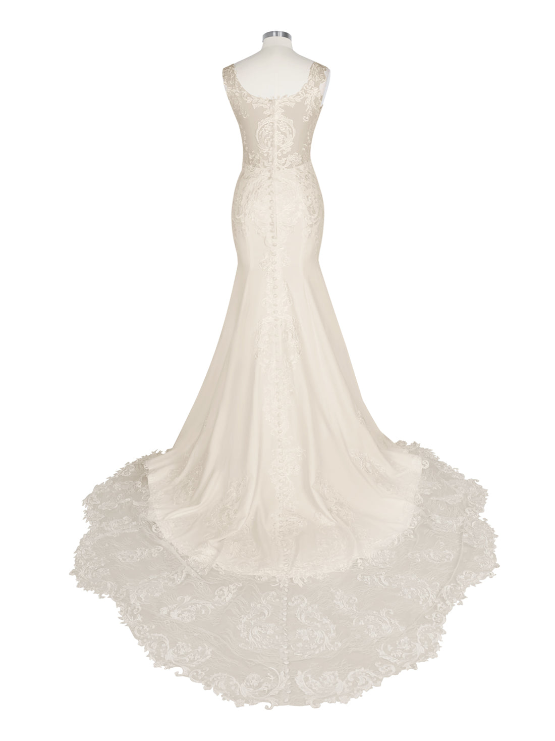 Mermaid Lace Wedding Dress 