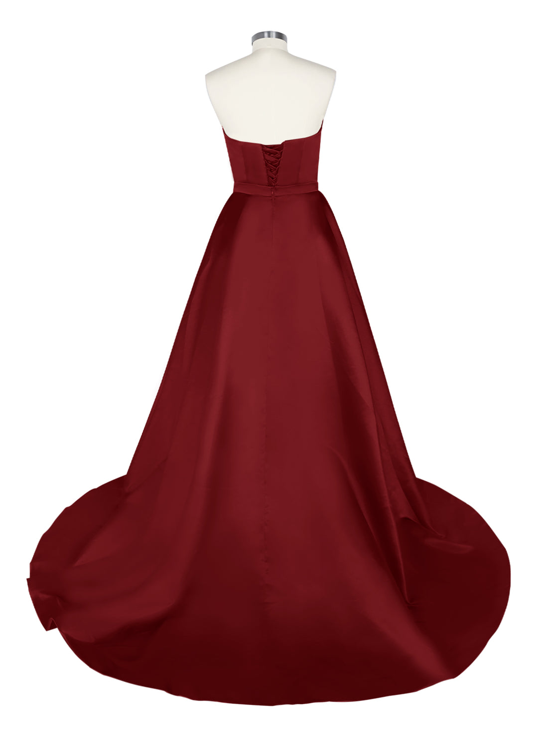 Strapless Sequin Prom Dress 