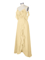 Flowy Spaghetti Bridesmaid Dress 