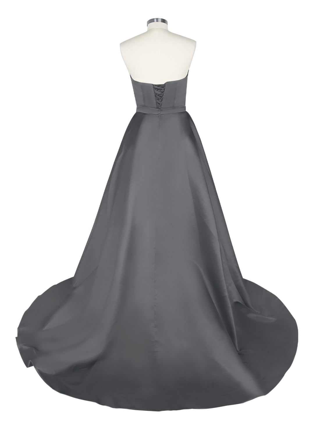 Strapless Sequin Prom Dress 