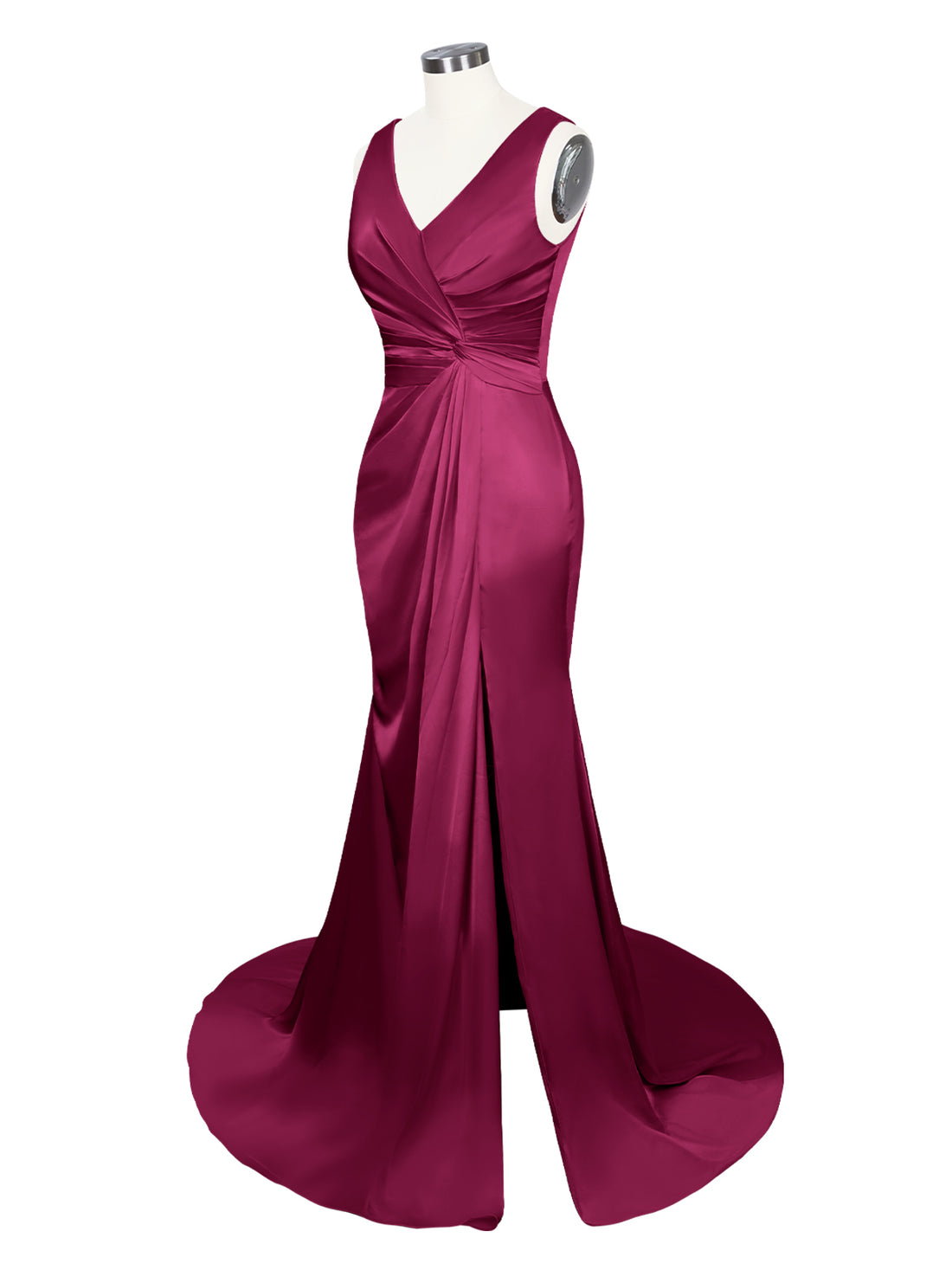 Slit Sheath Prom Dress 