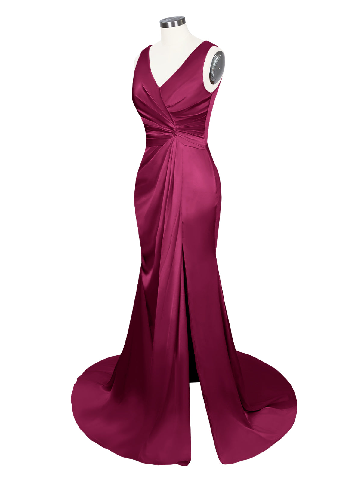 Slit Sheath Prom Dress 
