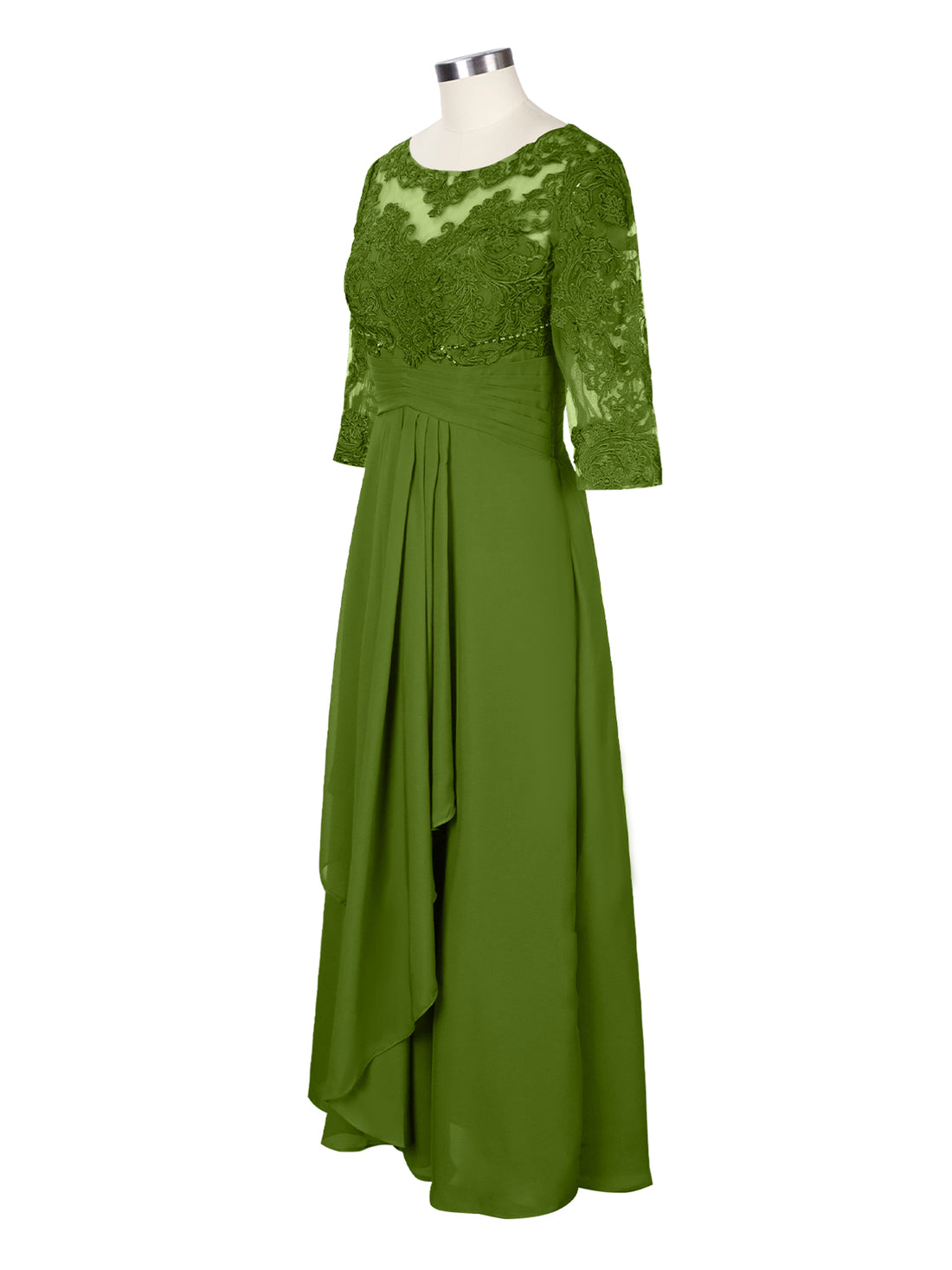 Three Quarter Sleeve Mother Dress 