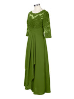 Three Quarter Sleeve Mother Dress 