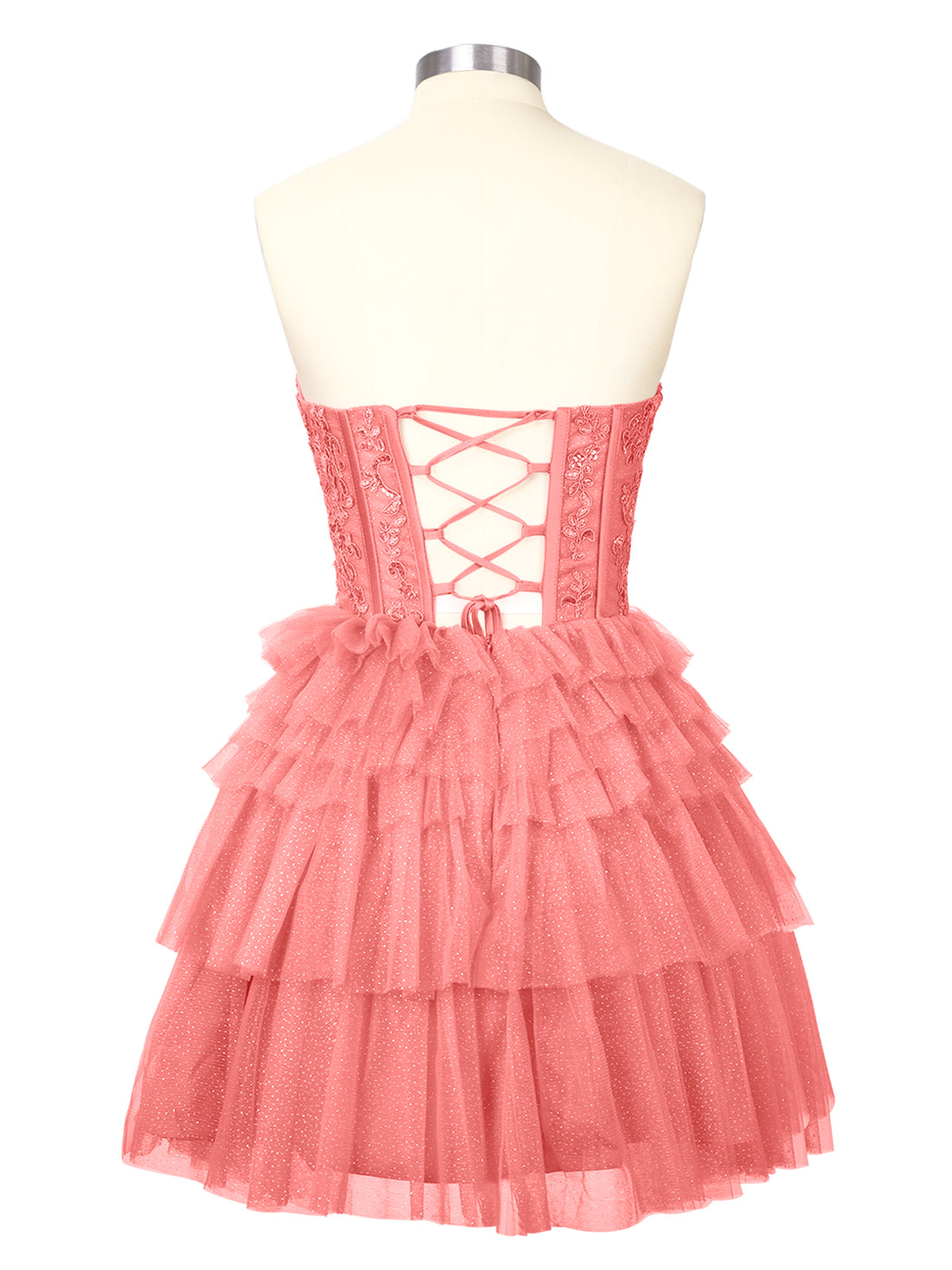 Sparkle Sweetheart Mini Gown Dress 