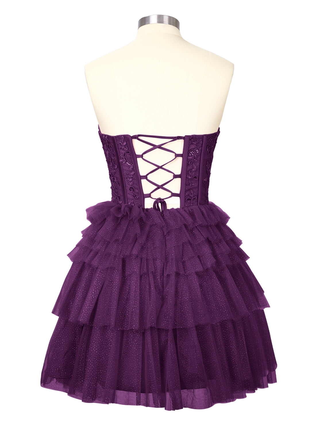Sparkle Sweetheart Mini Gown Dress 