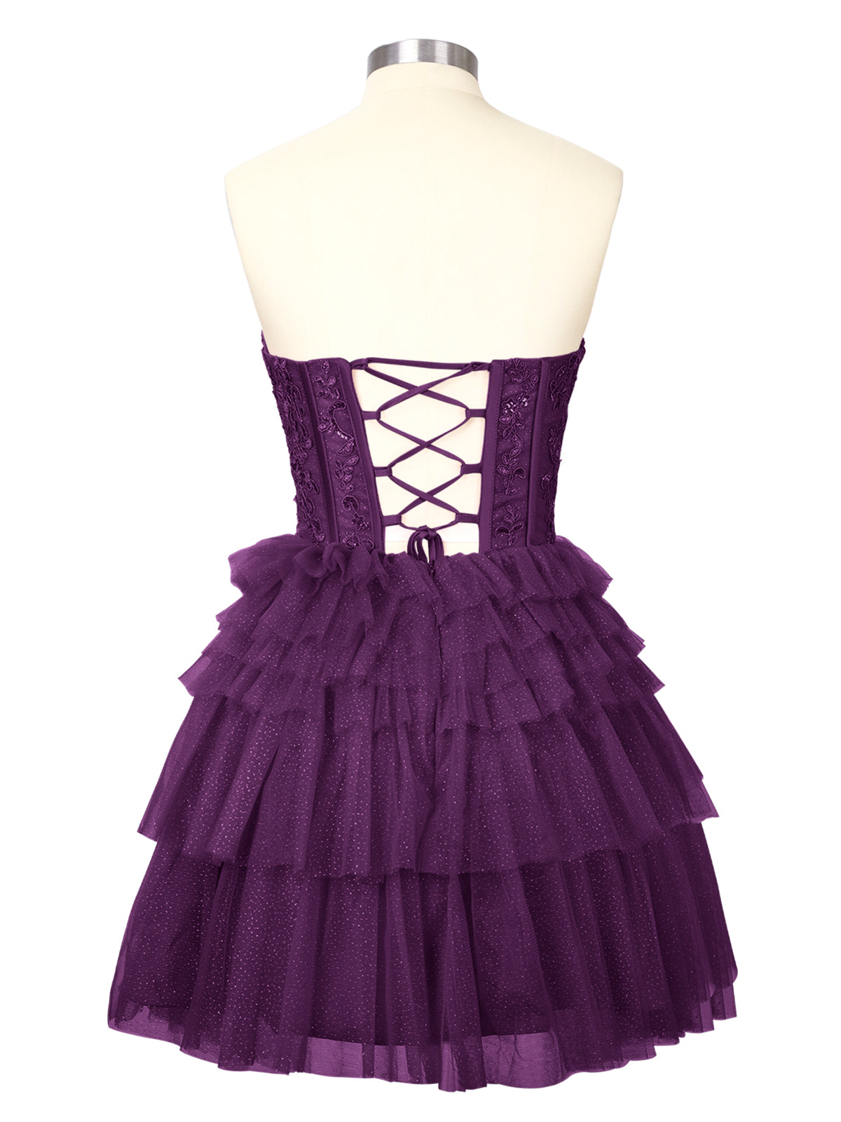 Sparkle Sweetheart Mini Gown Dress 