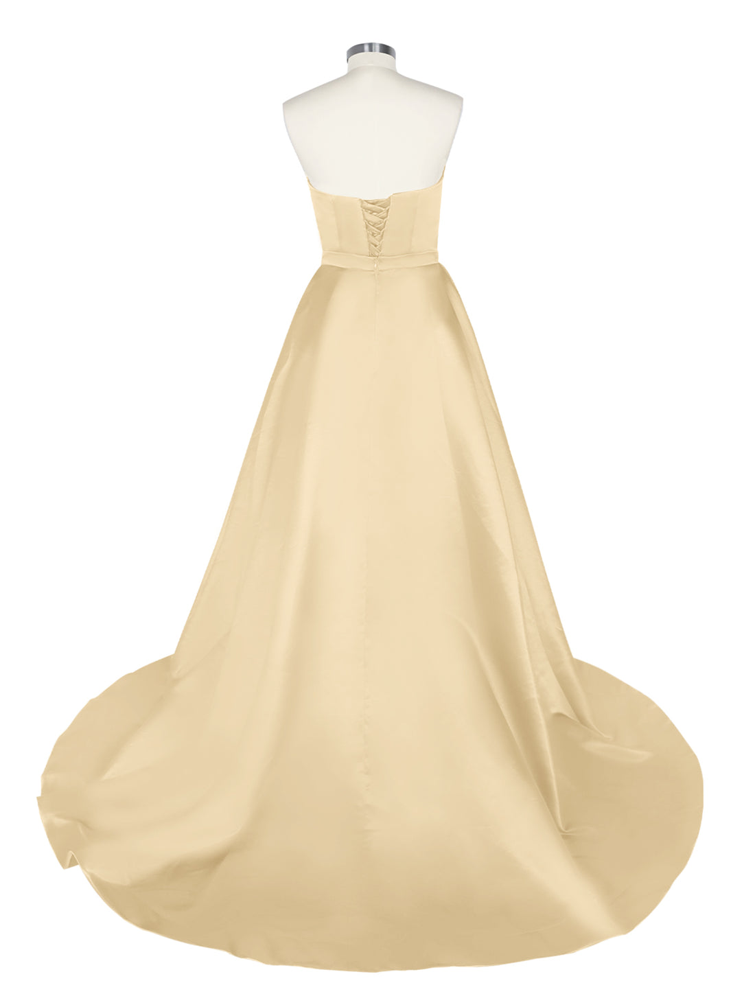 Strapless Sequin Prom Dress 