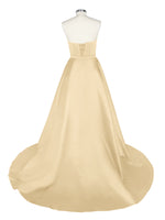 Strapless Sequin Prom Dress 