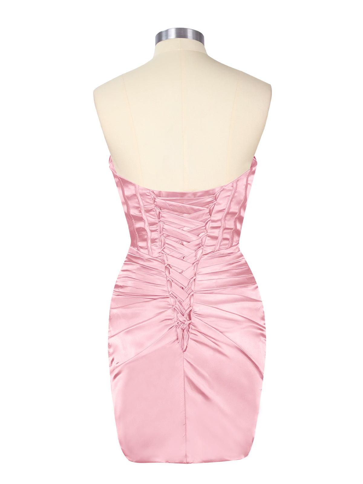 Sweetheart Corset Cutout Mini Dress 