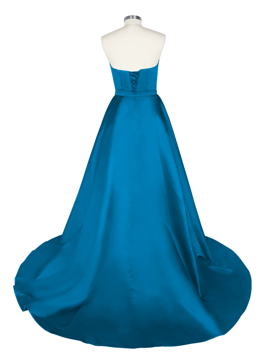 Strapless Sequin Prom Dress 