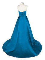 Strapless Sequin Prom Dress 