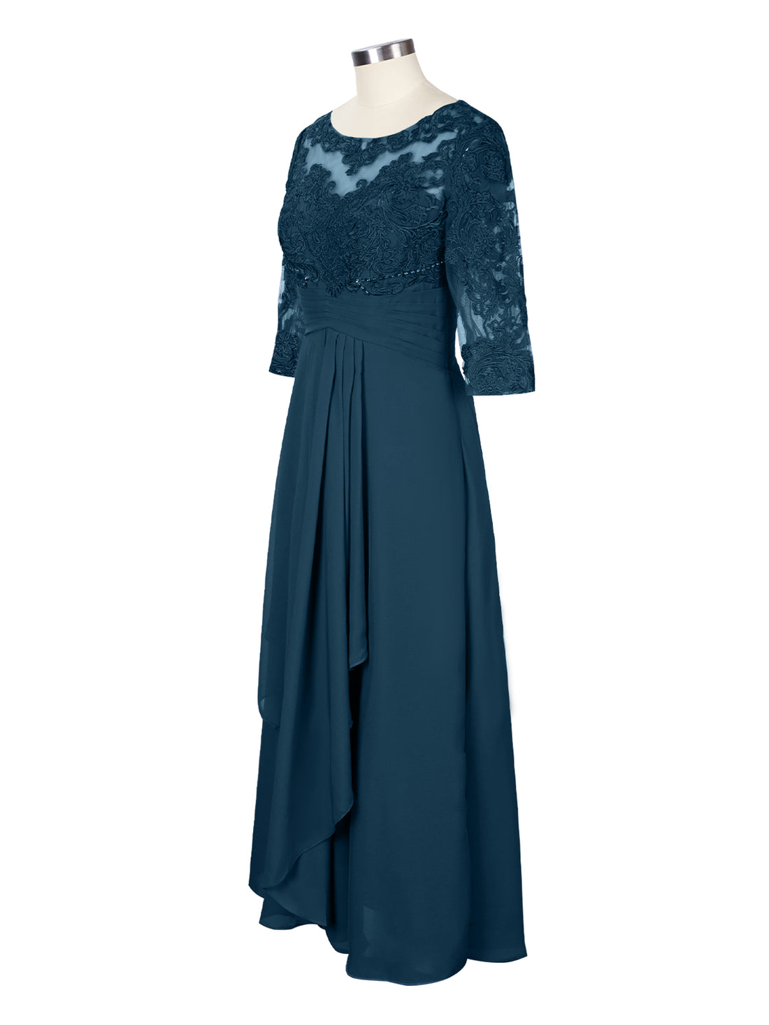 Three Quarter Sleeve Mother Dress 