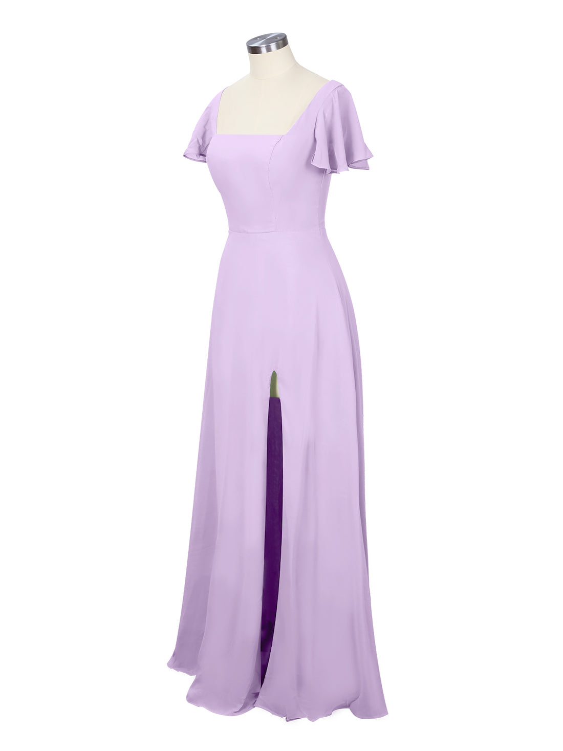 Flutter Sleeves Bridesmaid Dress 