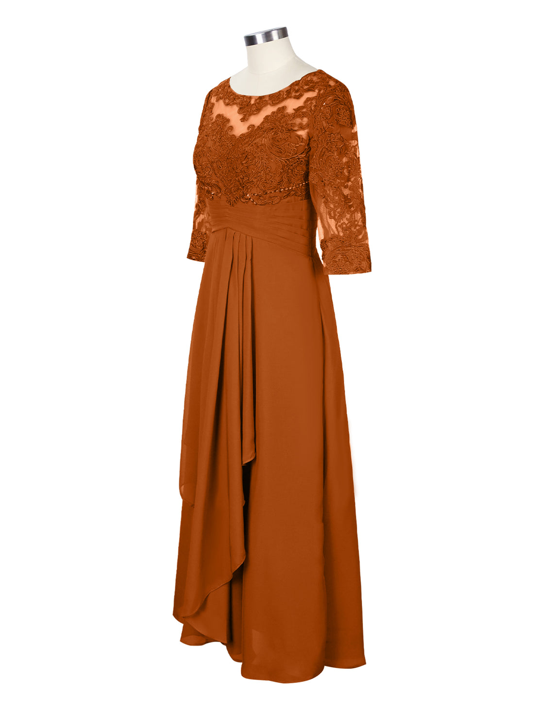 Three Quarter Sleeve Mother Dress 